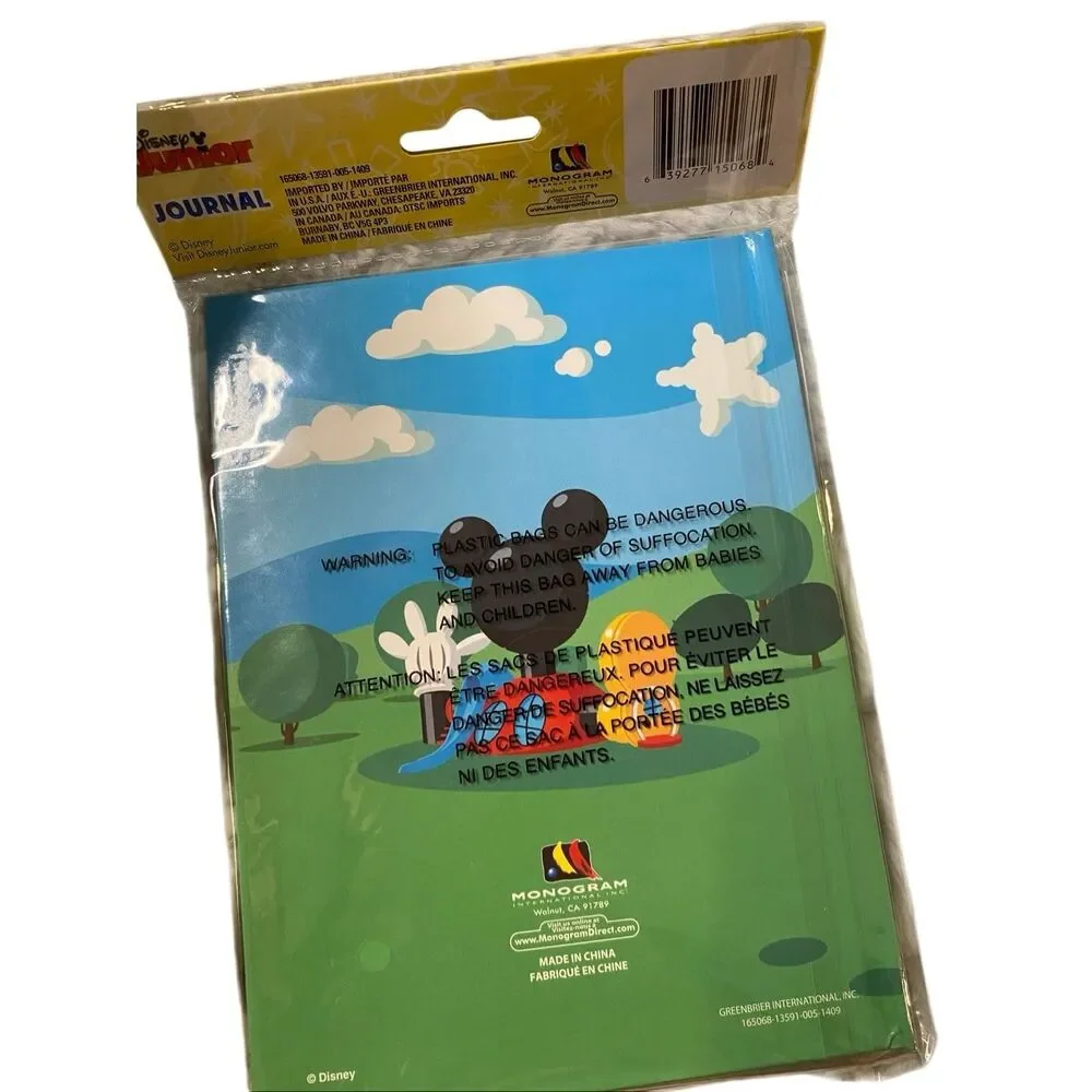 Disney Minnie Mickey Mouse Clubhouse Stickers Journal Party Favor Lot 3 New